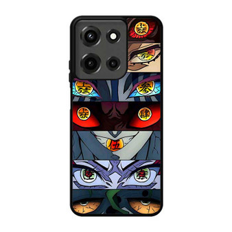 Demon slayer upper moon eyes Motorola moto g 2025 Case