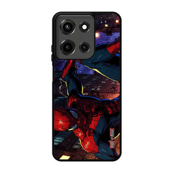 Spiderman on daily bugle Motorola moto g 2025 Case