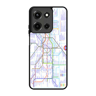 new york map Motorola moto g 2025 Case