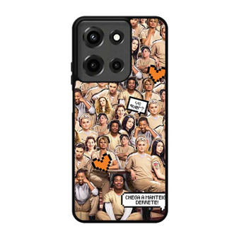 Orange is the new black 1 Motorola moto g 2025 Case