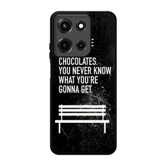 Quotes from Forestgump Motorola moto g 2025 Case