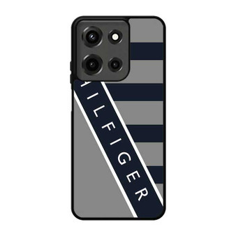 Tommy Hilfiger Diagonal Strip Motorola moto g 2025 Case