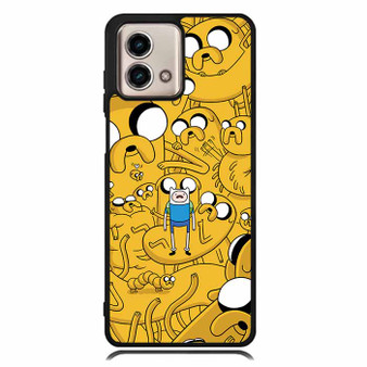 Adventure Time Jake Collage Motorola Moto G Stylus Case