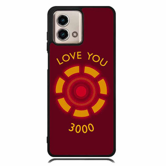 Avengers End Game Ironman Quote I Love You 3000 Motorola Moto G Stylus Case