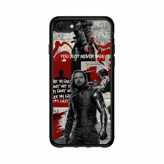 Bucky the white wolf iPhone 16e Case