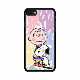 Charlie And Snoopy Hugging iPhone 16e Case