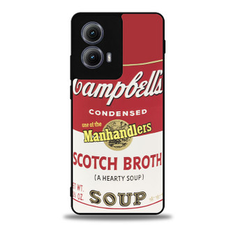 Andy warhol campbells soup 2 Motorola Moto Edge Case