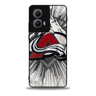 Codorado avalanche team Motorola Moto Edge Case