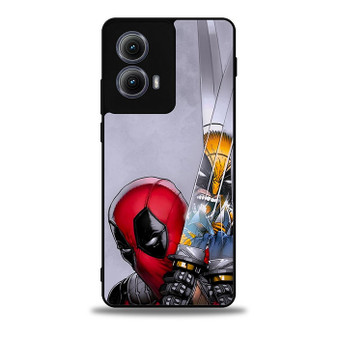 Deadpool X Wolverine Motorola Moto Edge Case