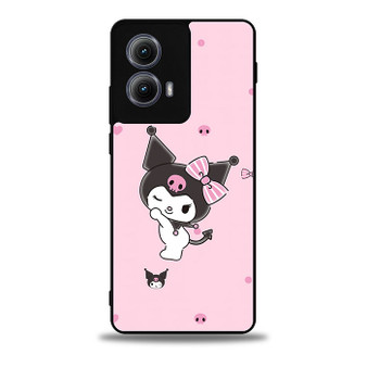 Kuromi pink kawaii Motorola Moto Edge Case