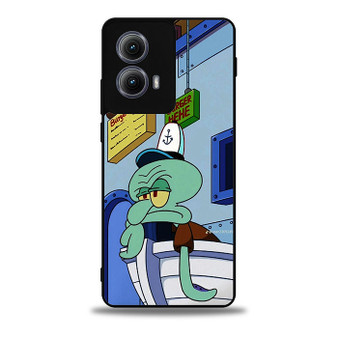 Squidward krusty crab Motorola Moto Edge Case