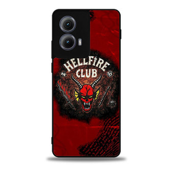 Stranger Things Hellfire Club Motorola Moto Edge Case
