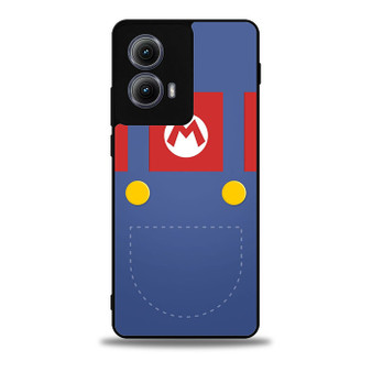 Super Mario Outfit ASCK Motorola Moto Edge Case