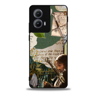 The lord of the rings aragorn stoty Motorola Moto Edge Case