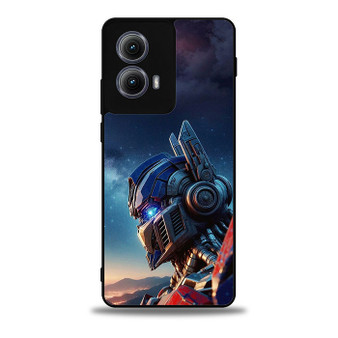 Transformers Optimus Prime Motorola Moto Edge Case