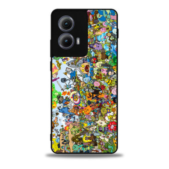 Adventure Time party Motorola Moto Edge Case
