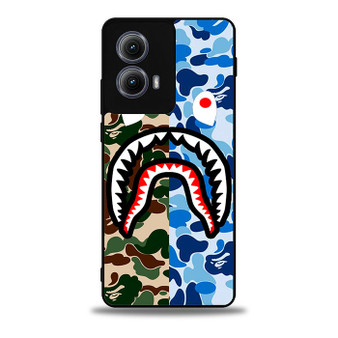 Bape Shark Mix Motorola Moto Edge Case