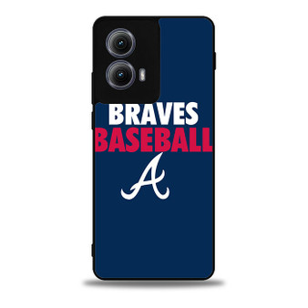 Baseball Atlanta Braves Motorola Moto Edge Case