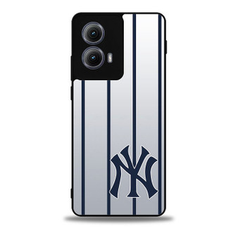 Baseball New York Yankees 5 Motorola Moto Edge Case