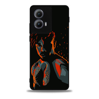 Black Panther Erik Killmonger Motorola Moto Edge Case