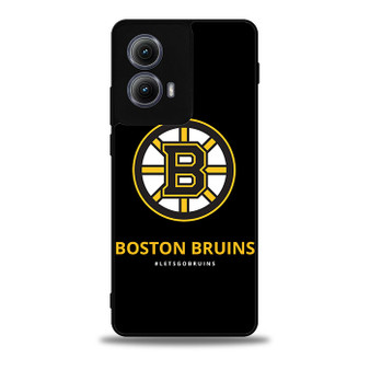 Boston Bruins 6 Motorola Moto Edge Case