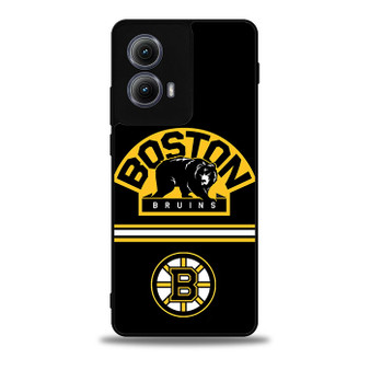 Boston Bruins 7 Motorola Moto Edge Case