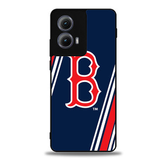 Boston Red Sox 5 Motorola Moto Edge Case
