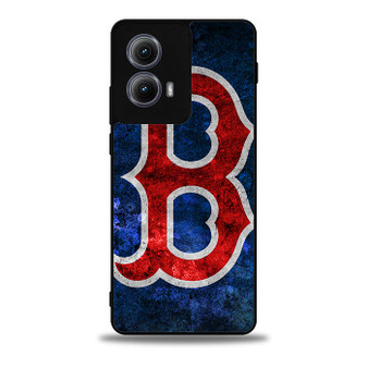 Boston Red Sox 8 Motorola Moto Edge Case