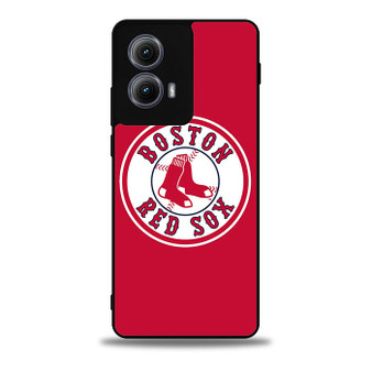 Boston Red Sox in Red Motorola Moto Edge Case