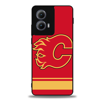 Calgary Flames 1 Motorola Moto Edge Case