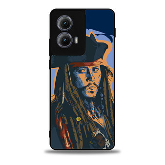 Captain Jack Sparrow 1 Motorola Moto Edge Case