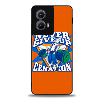 Cenation Never Give Up Motorola Moto Edge Case