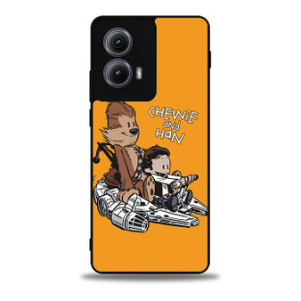 Chewie and han Motorola Moto Edge Case