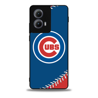Chicago Cubs Logo 3 Motorola Moto Edge Case