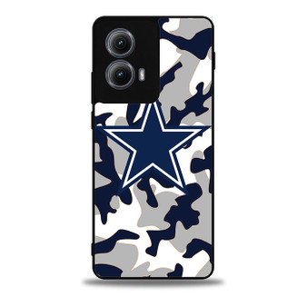 cowboys camo Motorola Moto Edge Case