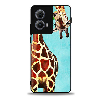 Cute Giraffe Motorola Moto Edge Case