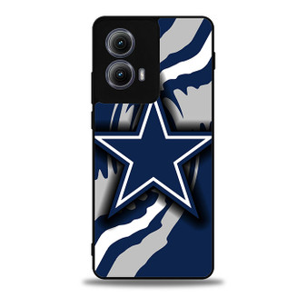 Dallas Cowboys Victory Flag Motorola Moto Edge Case