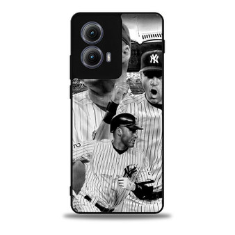 Derek Jeter Collage Motorola Moto Edge Case