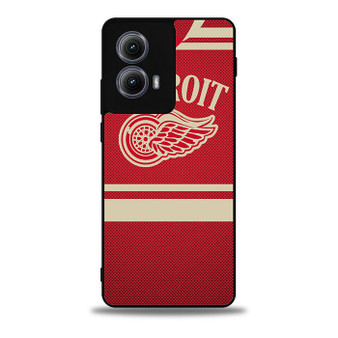 detroit hockey jersey Motorola Moto Edge Case