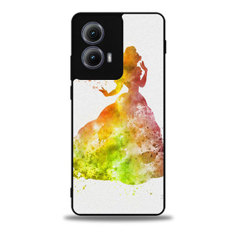Disney Princess Colorfull Art Motorola Moto Edge Case