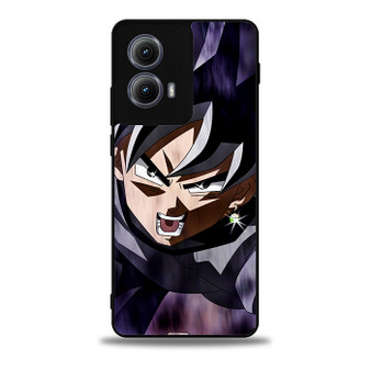 Dragonball super black goku Motorola Moto Edge Case