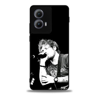 Ed Sheeran Black and White Motorola Moto Edge Case