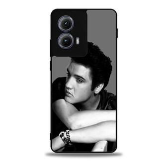 Elvis Presley king of rock Motorola Moto Edge Case