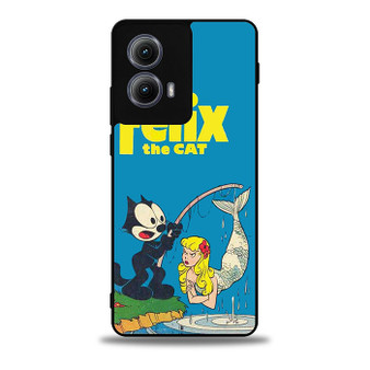 Felix the Cat 3 Motorola Moto Edge Case