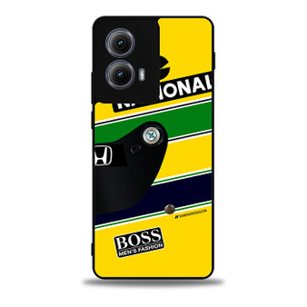 Formula 1 Senna Motorola Moto Edge Case