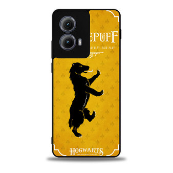 hogwarts hufflepuff Motorola Moto Edge Case