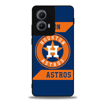 Houston Astros 6 Motorola Moto Edge Case