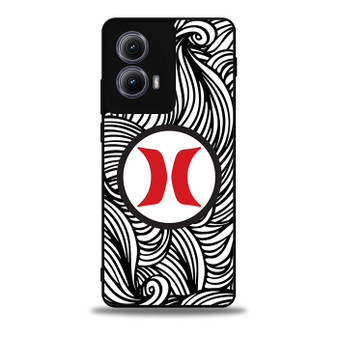 Hurley Classic Art Motorola Moto Edge Case