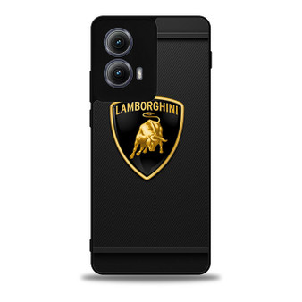 Lamborghini Gold Logo Motorola Moto Edge Case