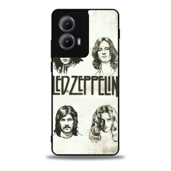 Led Zeppelin Poster art Motorola Moto Edge Case